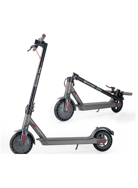 Electric Scooter with 350W Motor Ideal for Urban Commutes Black