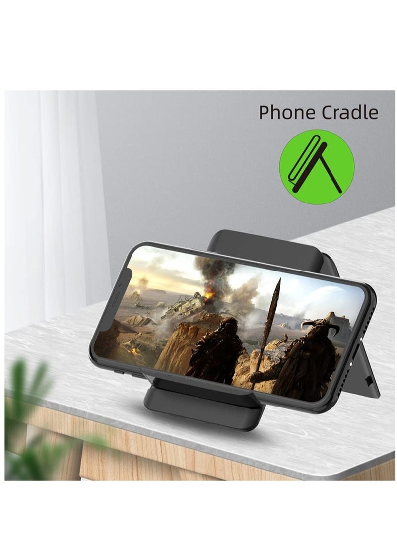 ELTRAZONE صندوق تخزين بطاقة المحول الذكي، بطاقة كابل البيانات، مجموعة كابلات شحن USB-C/USB-A/Micro-USB/Lightning المحمولة والمدمجة، متوافقة مع آيفون، سامسونج، والكاميرات الرقمية - Image 4