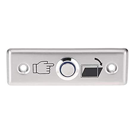 Team Office Stainless Steel Door Exit Push Button Switch – Square Panel, NO/NC Contact, Release Button for RFID Access Control System - Image 4
