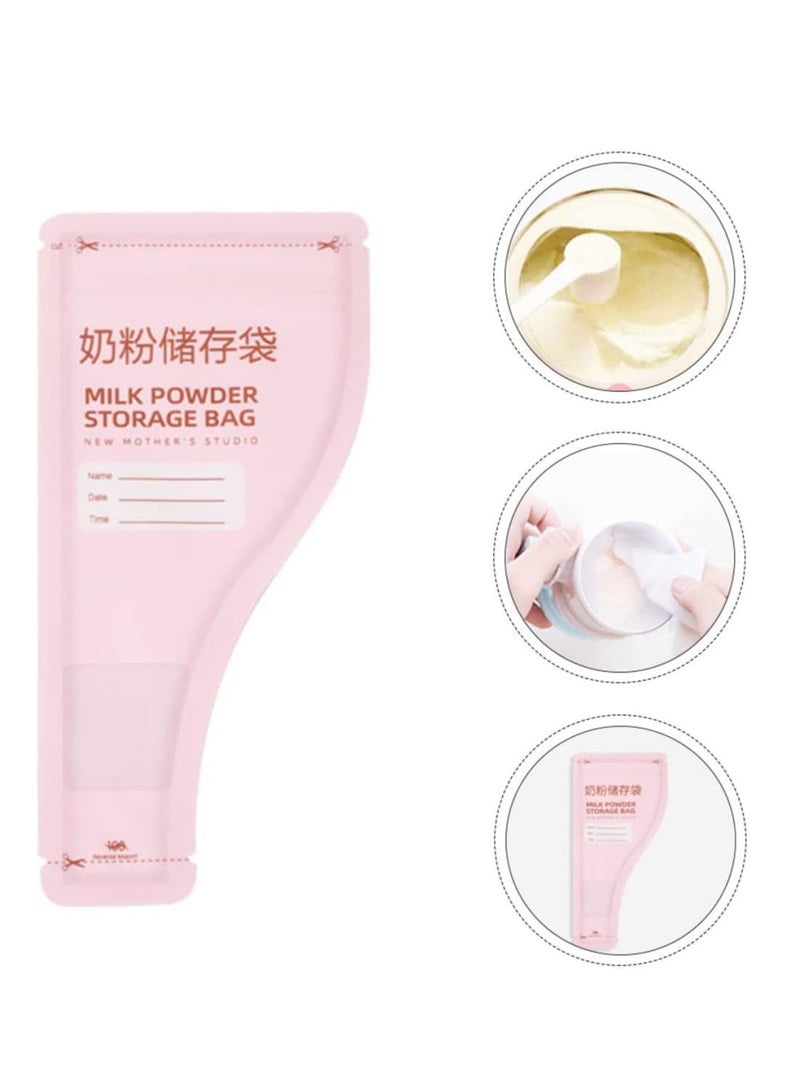 SOLARAE Portable Milk Powder Storage Bag, Outdoor Fresh Keeping Home Pouch Supplies Preservation Powder Milk Freezer Pouches Sealed for Long Storage Formula Disposable Container Breast Term Breastmilk 30pcs - Image 4