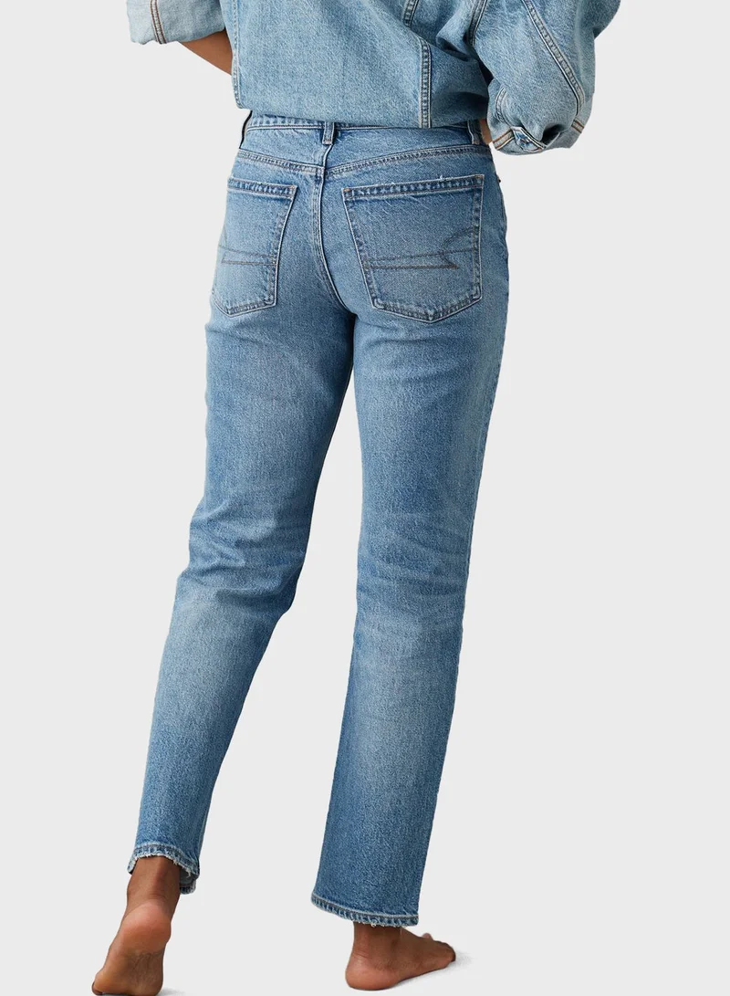 American Eagle High Waist Ankle Jeans