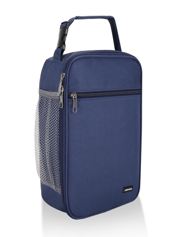 Lovoeo Lunch box Lunch bag for men women Insulated Lunchbox Lunch bags for Work Picnic Travel (Navy blue) - Image 1