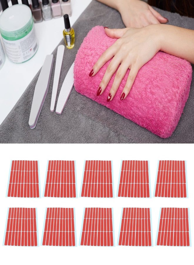 YUYTE Nail Art Mounting Tape, 10 Sheet Transparent Adhesive Tape for Nail Tip Display, Home and Salon Use - Image 5
