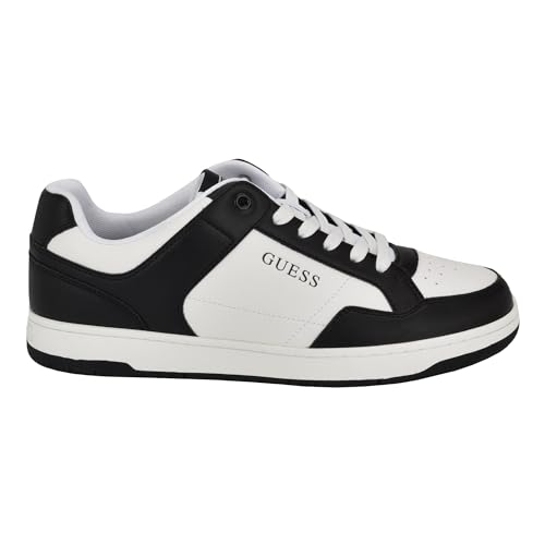 Guess Men's TINZ Sneaker, Black/White 001, 13 - Image 5