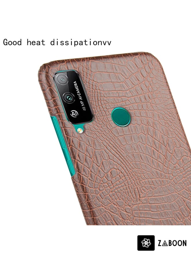 Zaboon Protective Case Cover For Huawei Honor Play 4T Shockproof Crocodile Texture PC + PU Case - Image 5