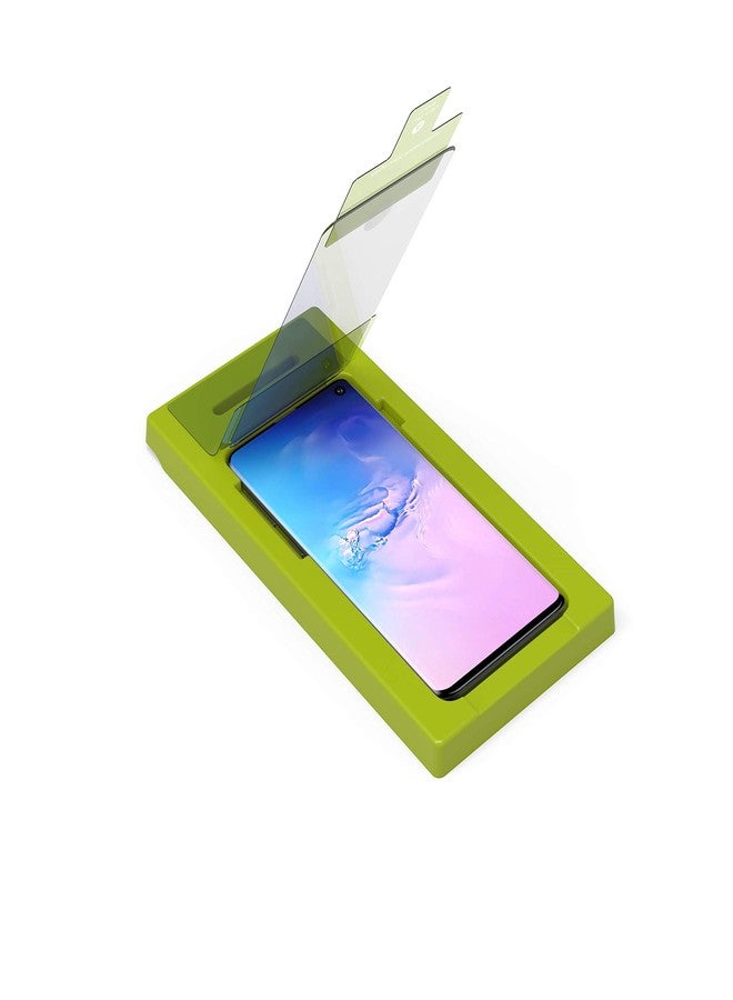 PureGear Tempered Glass Screen Protector for Samsung Galaxy S10, Scratch Resistant, Touch + Precision, Case Friendly Fit, Lifetime Replacement Coverage - Image 3