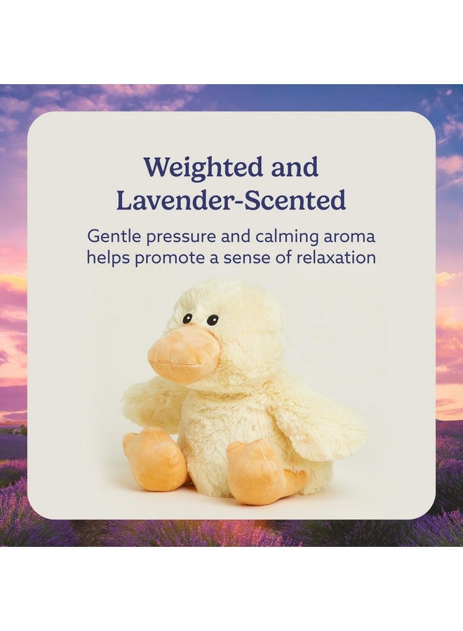 warmies Microwavable & Weighted Stuffed Animals, Duck - Heated Stuffed Animal Plushie for Warmth & Comfort - Cute Soft Plush Toys for Adults & Children (Boys, Girls, Babies & Toddlers) - Image 3
