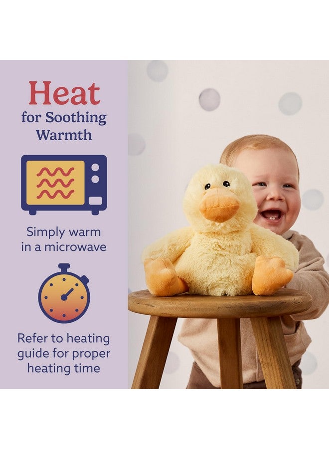 warmies Microwavable & Weighted Stuffed Animals, Duck - Heated Stuffed Animal Plushie for Warmth & Comfort - Cute Soft Plush Toys for Adults & Children (Boys, Girls, Babies & Toddlers) - Image 4