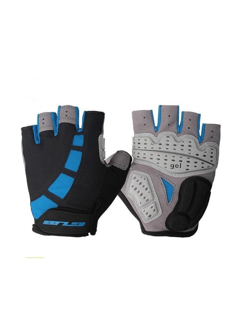 GUB Unisex Half-Finger Cycling Gloves – Breathable, Anti-Slip Padded Gloves for Road & Mountain Biking  - Image 1