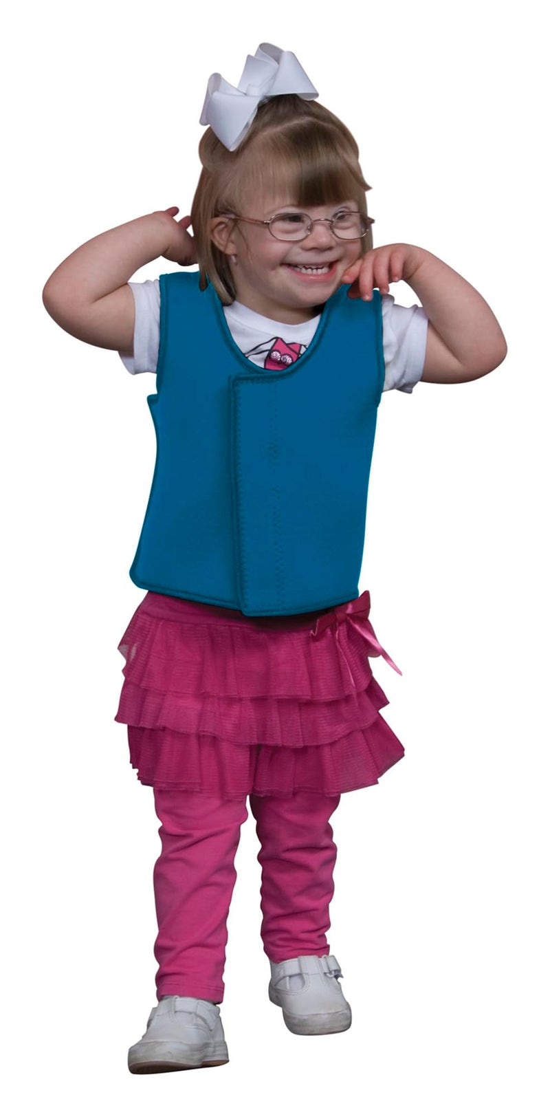 Integrations Deep Pressure Sensory Top Child Small Blue 1387581
