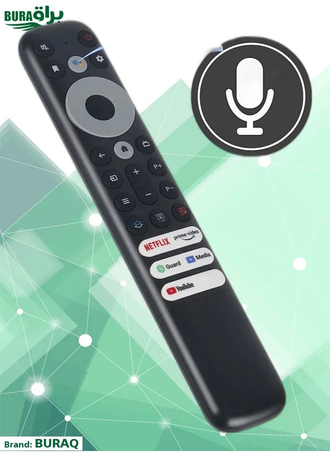 براق التحكم عن بعد لشاشة TCL 4K سوداء  - Image 3