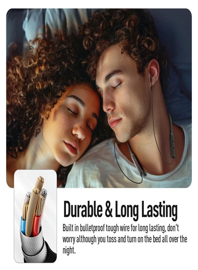 Hearprotek Wireless Headphones, Bluetooth 5.4 Sleep Soft and Lightweight in-Ear Earbuds for Sleeping, 25+Hour Playtime, Ideal for Side Sleepers, Relaxing, Meditating - Image 4