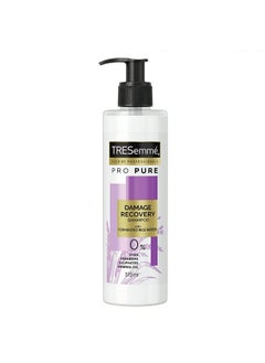 Tresemme Pro Pure Damage Recovery Shampoo With Fermented Rice Water Sulphate Free & Paraben Free For Damaged Hair 370 Ml  - Image 1