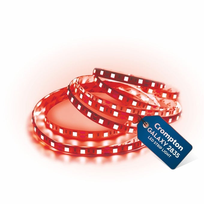 25 WATT 5 METER LED STRIP LIGHT RED 300 LEDS BRIGHT ENERGY SAVING 22 LUMENSLED PACK OF 1 WITHOUT DRIVER