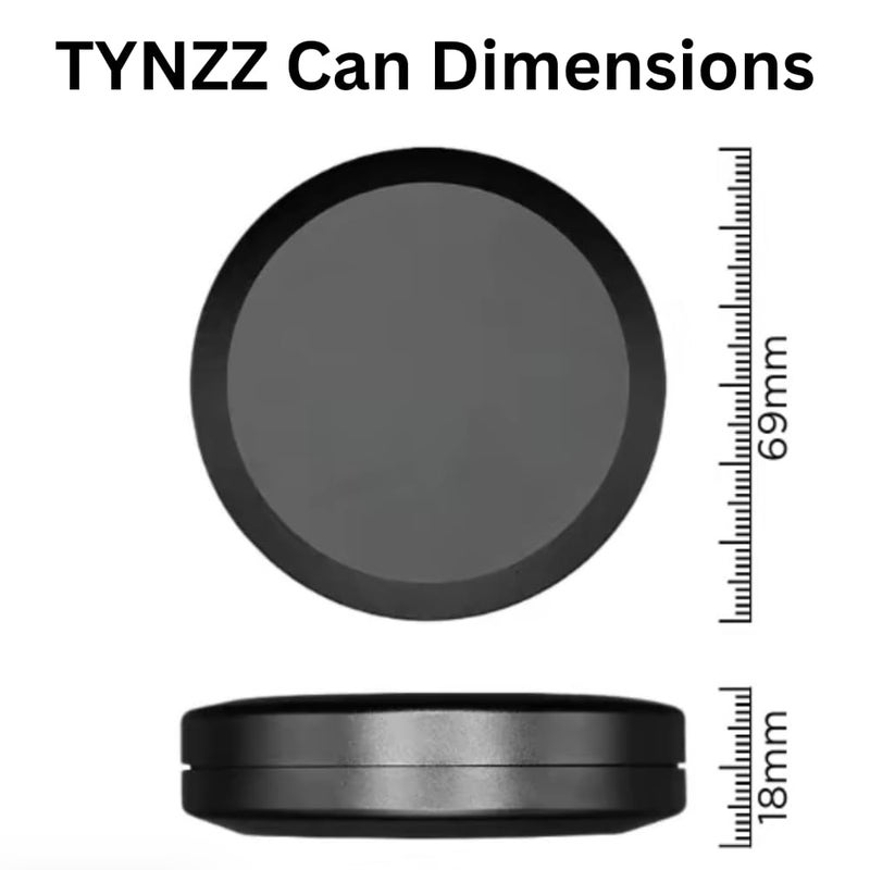 TYNZZ علبة معدنية TYNZZ ZYN | حاوية زين المعدنية | حاوية كيس | علبة تخزين صغيرة - Image 2