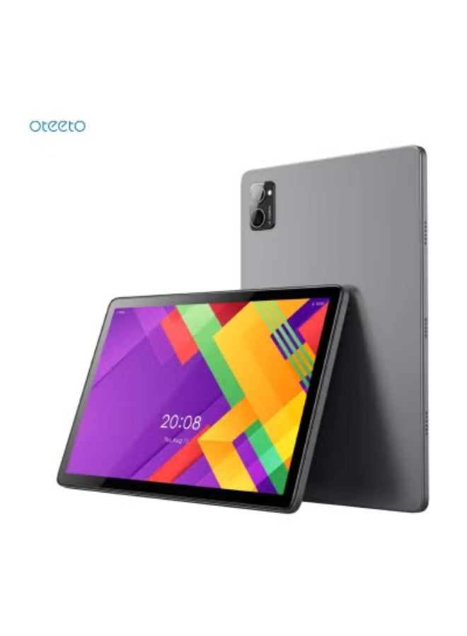 Oteeto Tab 11 Pro 10.1-Inch Android Tablet – 8GB RAM, 512GB ROM, Dual Camera, 6000mAh Battery, Fast Wi-Fi & Bluetooth, Slim Lightweight Metal Design for Work, Study, Gaming & Entertainment – Grey - Image 1