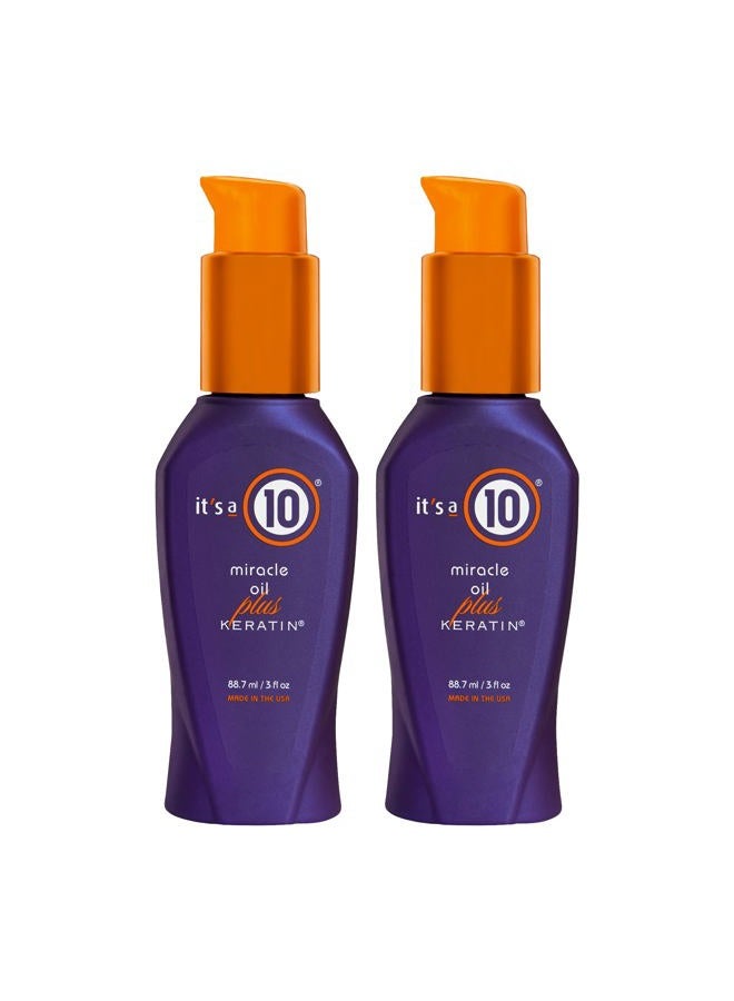 it's a 10 Miracle Oil plus Keratin 3 oz (Pack of 2) - Image 1