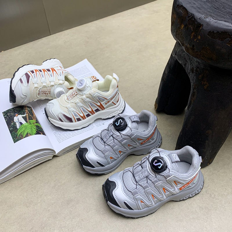 Spring Torre Shoes Boys Baby Button Shoes Girls Fashionable All-Match Casual Sneaker Children'S Shoes - Image 2