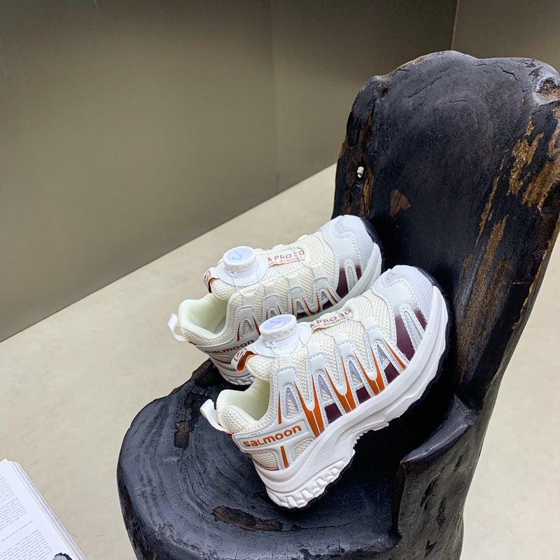Spring Torre Shoes Boys Baby Button Shoes Girls Fashionable All-Match Casual Sneaker Children'S Shoes - Image 5