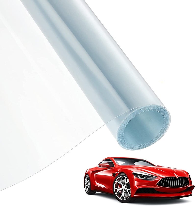 Sun Bird SUNBIRD Transparent Wrapping Self-Adhesive Film Scratch Resistance, Dust Protection, Brightening Car Protective Resistant Film for Use As Car, Bike (50cm X 3 Feet) - Image 1