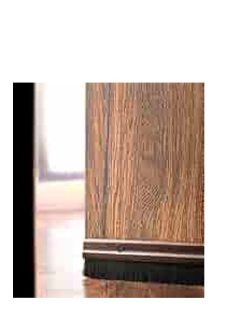 KNP - KNP 1.2M Door Seal Bottom Brush with 4Pcs Screws Brown - Image 1