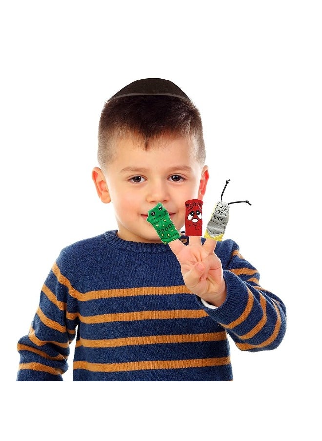 Rite Lite - Rite Lite Passover Kids Toy 10 Plague Finger Puppets for Pesach Seder - Image 1