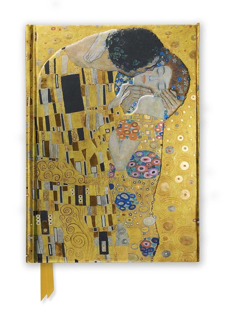 Gustav Klimt: The Kiss (Foiled Journal) (Flame Tree Notebooks) Hardcover by Flame Tree Studio - April 15, 2011