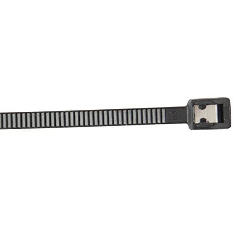 Calterm 74509 Nylon Self-Cutting Cable Tie, 14", 50 lb. Tensile, Twist-Off, Clean-Cut, Stainless Steel Blade, Wire Tie/Industrial/Outdoor & Household Use, Zip Tie, UV Resistant, Uv Black - Image 3
