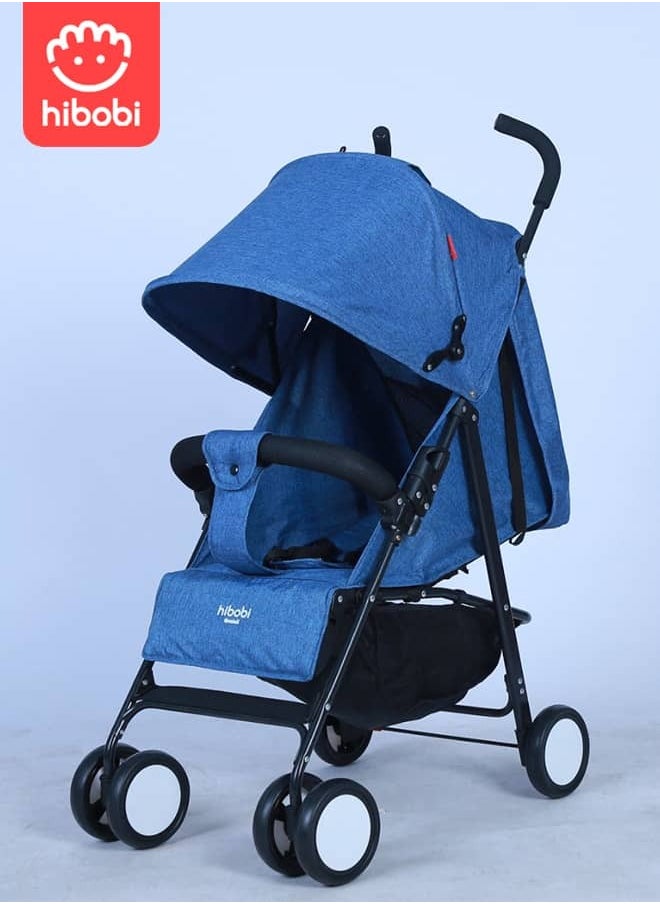 hibobi - Foldable, Travel-Friendly, Lightweight Baby Stroller With Mosquito Net - Image 1