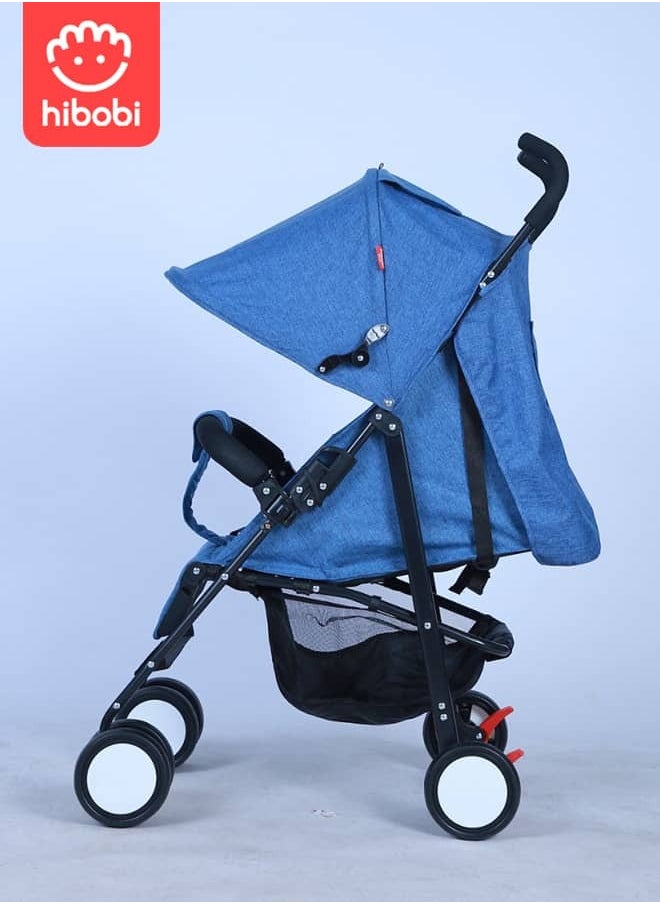 hibobi - Foldable, Travel-Friendly, Lightweight Baby Stroller With Mosquito Net - Image 1
