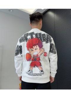 KUYING New Anime Slam Dunk Long Sleeve T-shirt  - Image 1