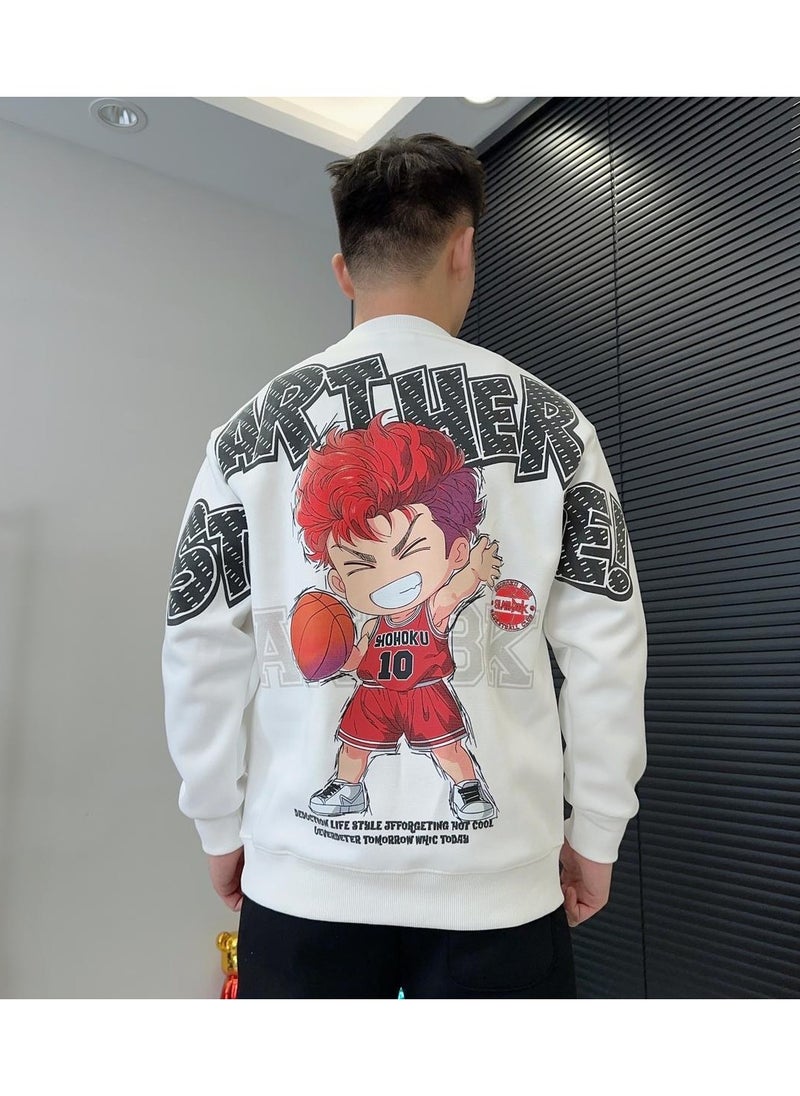 KUYING New Anime Slam Dunk Long Sleeve T-shirt  - Image 1