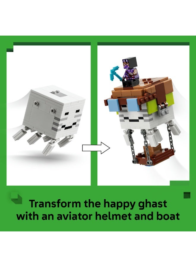 LEGO Minecraft Ghast Station Building Toy for Kids 21597 (Age 9+, 754 Pieces) - Image 3