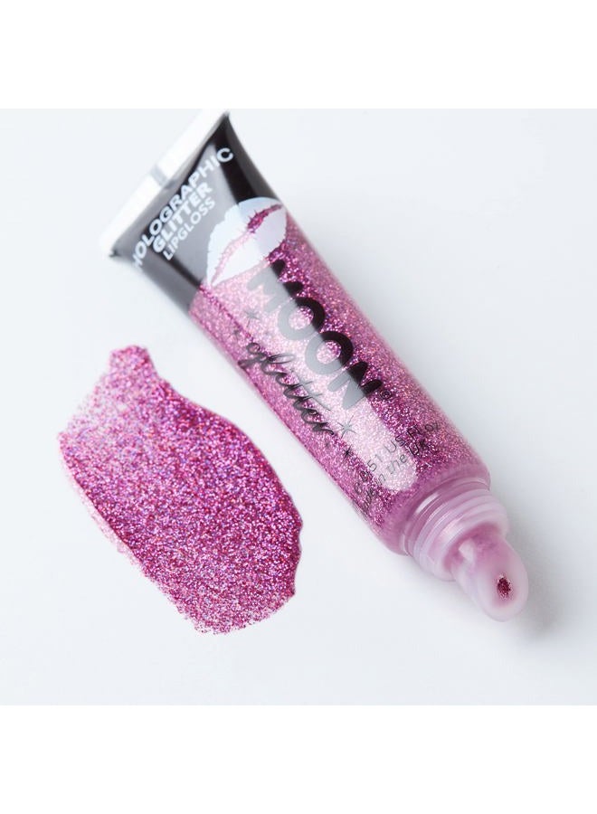 Moon Glitter Holographic Glitter Lipgloss by Moon Glitter - 0.50fl oz - Set of 5 - Image 3