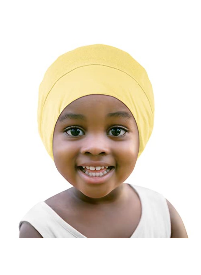 Fittia Baby Satin Bonnets for Sleeping Adjustable for Toddler 618 Months Silky Smooth for Frizzy Curly Hair Breathable - Image 1
