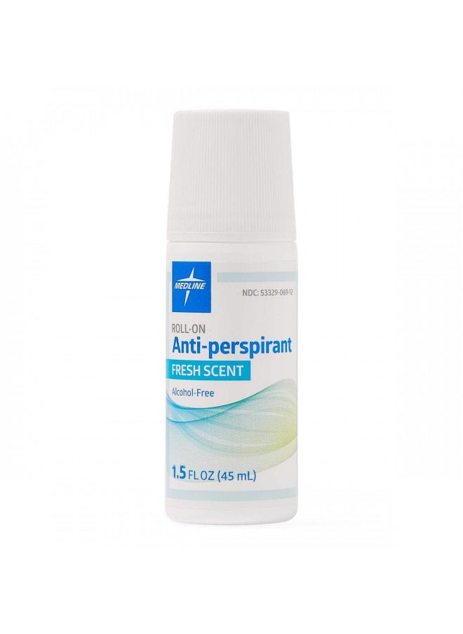Medline - Medline MSC095010 Med Spa Roll On Antiperspirant/ Deodorant,1.5 OZ - Image 1