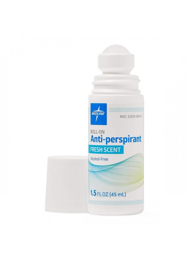 Medline - Medline MSC095010 Med Spa Roll On Antiperspirant/ Deodorant,1.5 OZ - Image 1