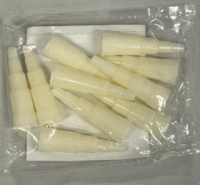 VED ENFit Transition Connector Vesco enteral Tips Stepped Tree Style - 10 Cones - Image 2