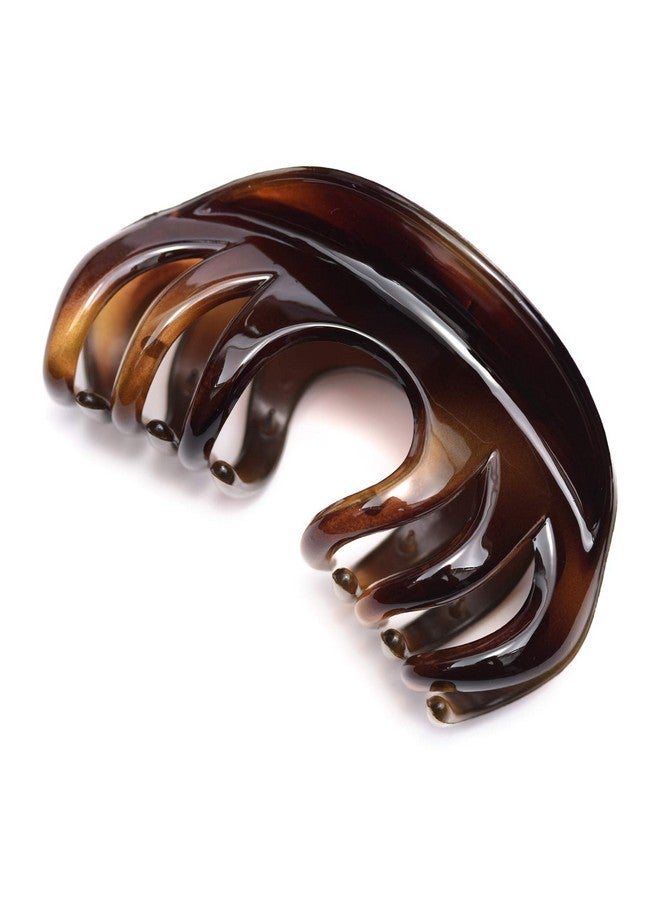 Youxuan Hair Claw For Women 4 Inch Pretty Hair Clip Hair Grip For Thick Hair Coffee - Image 1