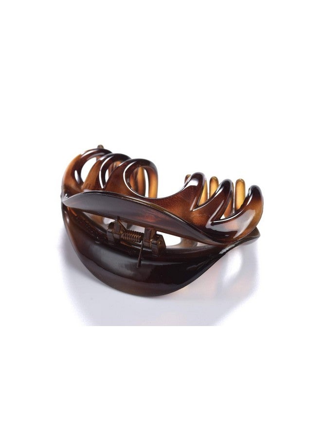Youxuan Hair Claw For Women 4 Inch Pretty Hair Clip Hair Grip For Thick Hair Coffee - Image 5
