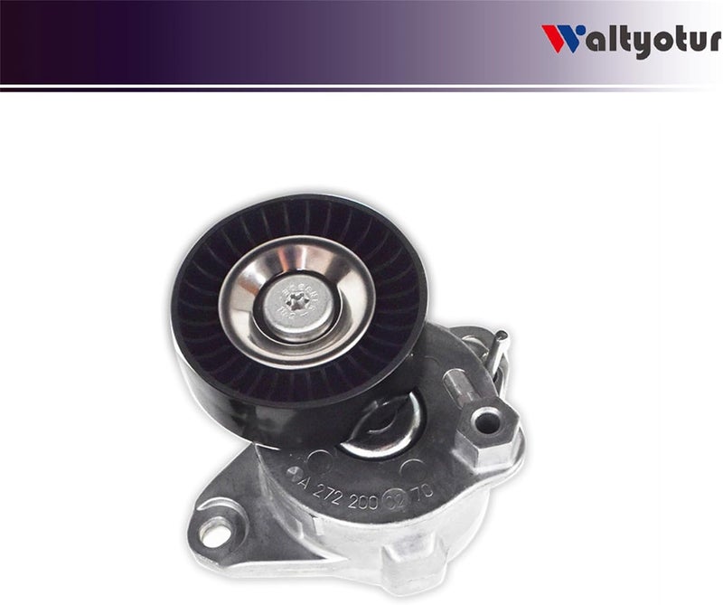 waltyotur Drive Belt Tensioner and 2x Idler Pulleys Kit for Mercedes Benz - Image 5