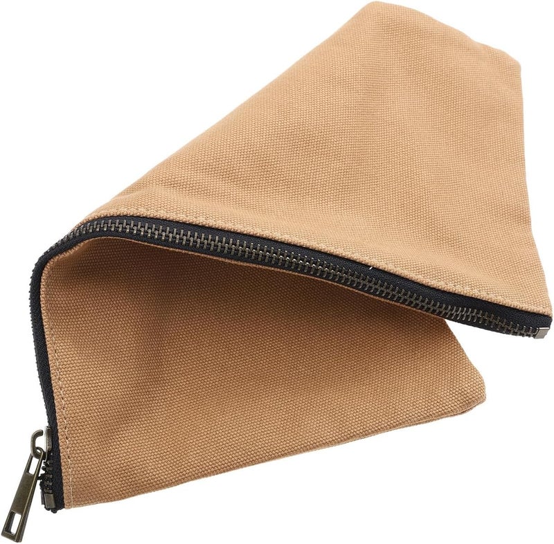 Canvas Tool Pouch Capacity Handheld Organizer for Tools and Electronics Tear-resistant Portable Storage Bag for Garden Repair and DIY Use - Image 1