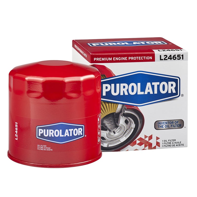 Purolator L24651 Premium Engine Protection Spin On Oil Filter Compatible With Ford F150 F250 Super Duty Expedition Explorer Mustang E350 Super Duty F350 Super Duty and Escape