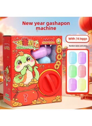 Children's Cartoon Merleti Gashapon Machine Mini Doll Catch Doll Machine DIY Funny Egg Sanrio Blind Box Toy-Color:Year Of The Snake Limited Gashapon Machine [16 Gashapon] - pzsku/Z89BC8E66048F95EEC0BBZ/45/1746213833/0e9e42f4-231a-452b-b393-7874bc0e327f