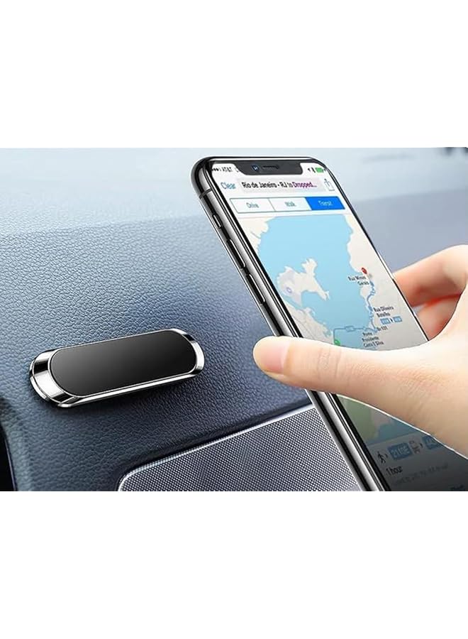 PROMASS promass Magnetic Car Phone Holder, Dashboard Mount Cell Phone Holder 360° Rotation Ultra Strong Neodymium Magnets With Strong Adhesive Compatible for iPhone 14/14 14 Pro/ 14 Pro Max 13 12 11 (BHL-44) - Image 1