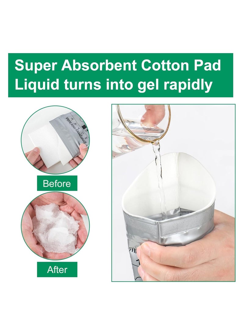 RATSAW - Disposable Urinal Bag Portable 700ML Urinal Bag for Camping Hiking for Men Women 10PCS - Image 1