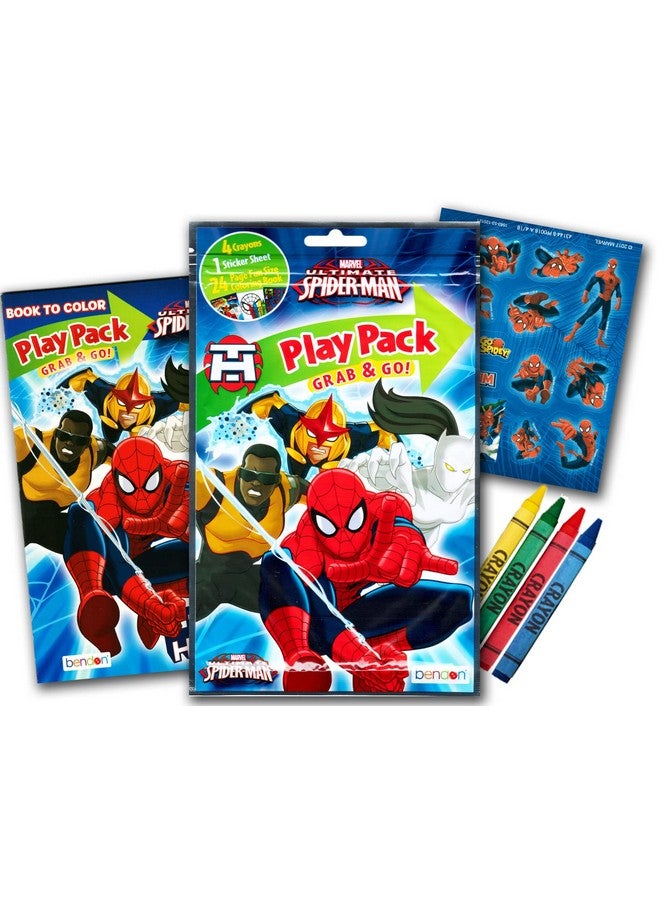 Bendon Spiderman Coloring and Activity Books Bundle with Imagine Ink Coloring Book, Stickers, and More - Image 5