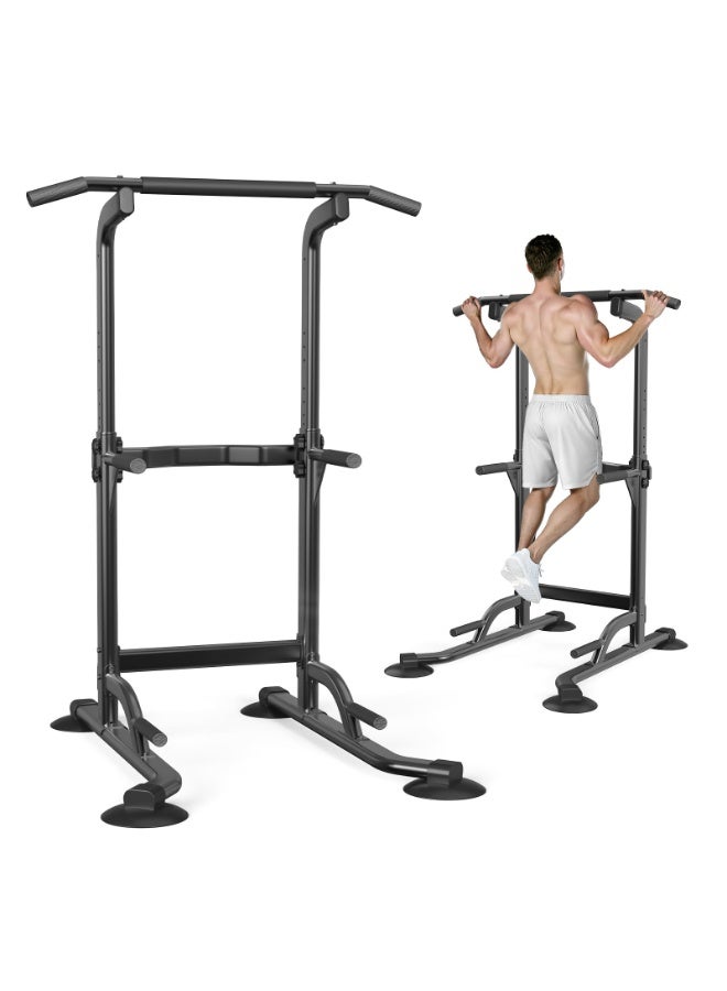 كيل › العنوان: جهاز تمارين عقلة ثقيل التحمل – ارتفاع قابل للتعديل 175–215 سم، هيكل فولاذي سميك مع قاعدة مثلثة مطورة - Image 1