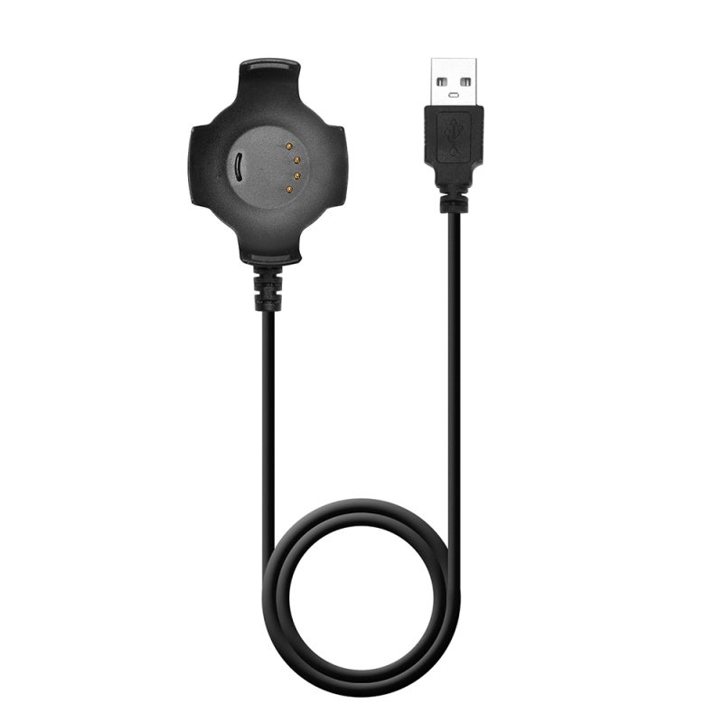 كابل شحن USB: كابل أسود متين وغير معقد محمول وخفيف الوزن - كابل إرسال بيانات عالي الأداء ل ساعة شاومي هوامي أمازفيت 1 الذكية، المستخدمين العملاء، المسافرين - Image 1