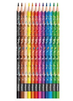 12-Piece Mini Cute Colour Pencils Multicolour - pzsku/Z89BCE797F5FFE16152E7Z/45/_/1738942331/c896f9bb-5e62-445a-97e1-aa20babb247d